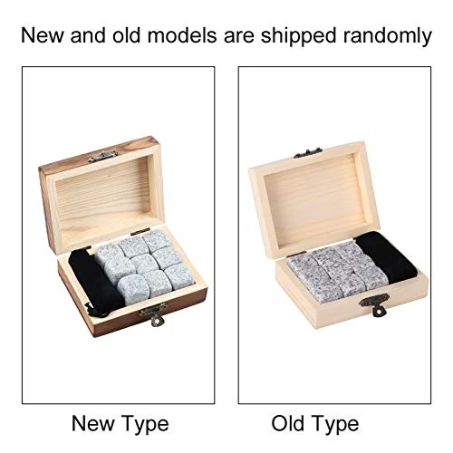 Whiskey Chiller Stones Gift Set, 9Pcs/Box Ice Stone Party Bar Reusable Granite Ice Cubes For Wine Craft Beer Whiskey Drinks Juice (Withe) 6 Whiskey Chiller Stones Gift Set, 9Pcs/Box Ice Stone Party Bar Reusable Granite Ice Cubes For Wine Craft Beer Whiskey Drinks Juice (Withe) - Image 4