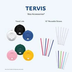 Tervis Flat Art - Dogs Made In USA Double Walled Insulated Tumbler Cup Keeps Drinks Cold & Hot, 16oz, Classic -KitchenAid Shop 41tVKoYVsCL 1