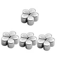 20 Pcs Metal Ice Cubes Stainless Steel Ice Cubes Bar Beer Cooling Stones Cooling Ice Cube Freezable Chilling Stones Convenient Wine Stones Ice Cubes For Whiskey Wine Ice Cubes Iced