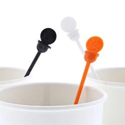 Royal StixToGo 4.75" White Stir N Plug Beverage Plug Coffee Stoppers & Coffee Stirrers For Disposable Lids, Case Of 2000 -KitchenAid Shop 41tkcWmIPqL