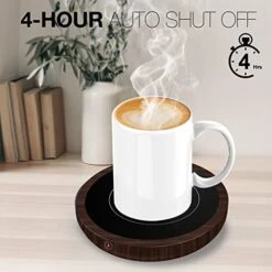 Coffee Warmer With 3 Temperature Settings, Coffee Mug Warmer For Desk, Electric Coffee Warmer With Auto Shut Off, Waterproof Coffee Warmer For Desk With Touch Tech & Enlarged Heating Plate, Best Gift -KitchenAid Shop 41tp1fRdEKL