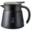 Hario V60 Insulated Metal Beverage Server, 600ml, Black -KitchenAid Shop 41trD1qMrjL