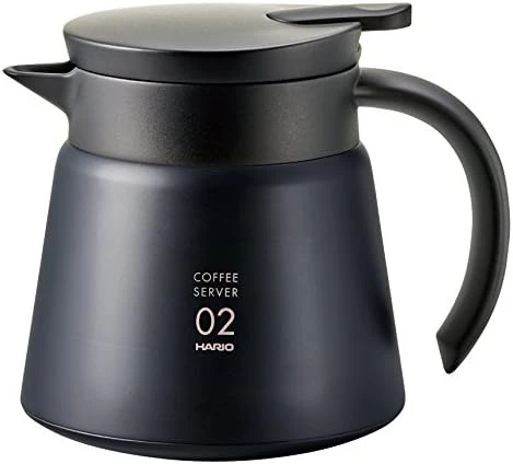 Hario V60 Insulated Metal Beverage Server, 600ml, Black 12 Hario V60 Insulated Metal Beverage Server, 600ml, Black - Image 10