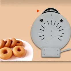 Donut Maker, Mini Donut Machine Donut Maker Easy Release Heat Dissipation Prevent Slipping Portable Electric Donut Maker -KitchenAid Shop 41ttJvZsx6L