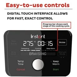 , 6-Quart 1500W Electric Round Dutch Oven, 5-in-1: Braise, Slow Cook, Sear/Sauté, Cooking Pan, Food Warmer, Enameled Cast Iron, Free App With 50 Recipes, Perfect Wedding Gift, Green 13 , 6-Quart 1500W Electric Round Dutch Oven, 5-in-1: Braise, Slow Cook, Sear/Sauté, Cooking Pan, Food Warmer, Enameled Cast Iron, Free App With 50 Recipes, Perfect Wedding Gift, Green -KitchenAid Shop 41tugX7dTpL