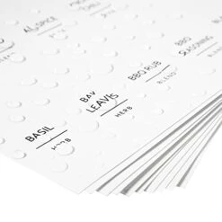 Talented Kitchen 140 Spice Labels Stickers, Preprinted White Minimalist Spice Jar Labels For Herbs Seasonings, Kitchen Spice Rack Pantry Organization, Black Text (Water Resistant) -KitchenAid Shop 41u5zXrBJ1L