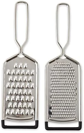 Endurance Kitchen Collection Multi-Use Cheese Grater Handheld Potato Slicer Shredder For Hard & Soft Cheeses, Vegetables & Zesting , 10 X 2-3/4-Inch, Non-Slip Bottom, 2 Piece 11 Endurance Kitchen Collection Multi-Use Cheese Grater Handheld Potato Slicer Shredder For Hard & Soft Cheeses, Vegetables & Zesting , 10 X 2-3/4-Inch, Non-Slip Bottom, 2 Piece - Image 9