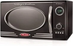 Retro Countertop Microwave Oven, 0.9 Cu. Ft. 800-Watts With LED Digital Display, Child Lock, Easy Clean Interior, Cu.Ft, Aqua -KitchenAid Shop 41uC0HtqdJL. AC