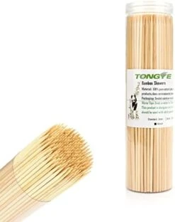 [200 PCS] 6 Inch Bamboo Skewers, Premium Wooden Skewers Without Splinters, Skewers For Grilling, BBQ, Appetizer, Fruit Kabobs, Chocolate Fountain, Cocktail Toothpicks, And Food Skewer Sticks. -KitchenAid Shop 41uIo7Mgm0L. AC