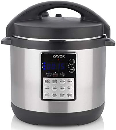 Avor LUX Edge 6 Quart Programmable Electric Multi-Cooker: Pressure Cooker, Slow Cooker, Rice Cooker, Yogurt Maker, Steamer And More - Stainless Steel (ZSELE02) 8 Avor LUX Edge 6 Quart Programmable Electric Multi-Cooker: Pressure Cooker, Slow Cooker, Rice Cooker, Yogurt Maker, Steamer And More - Stainless Steel (ZSELE02) - Image 6