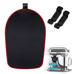 Mixer Slider Mat For KitchenAid 4.5-5 Quart Tilt Head Stand Mixers, Easy Moving And Scratch Protecting, Mixer Mover For KitchenAid Stand Mixer With 2-Pack Cord Organizers For Kitchen Appliances