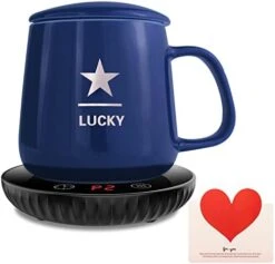 Coffee Mug Warmer For Desk Large Candle Jar Warming Plate Auto Shut Off Desktop Electric Heated Coaster For Tea Cup Teapot Chemex Pot Calentador De Tazas Para Velas Aromaticas Electrico, Black -KitchenAid Shop 41uRlcUsf5L. AC