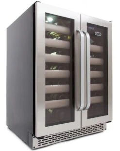 BWR-401DS 40 Bottle Stainless Steel Dual Zone Built Wine Refrigerators-Elite Series With Seamless Doors -KitchenAid Shop 41uSPlppZIL