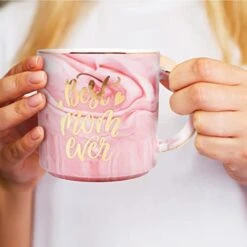 Best Mother's Day Presents For Mom - Set Of Cozy Cotton Socks And Best Mom Ever Coffee Mug. Best Birthday Presents For Mom Too! Beautiful Gift Basket Mom Gifts -KitchenAid Shop 41uUqTpl19L