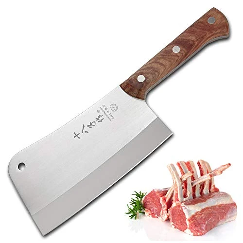 Eavy Duty Heft Cleaver Butcher Knife For Chopping Bones Sturdy Kitchen Knife 3 Eavy Duty Heft Cleaver Butcher Knife For Chopping Bones Sturdy Kitchen Knife