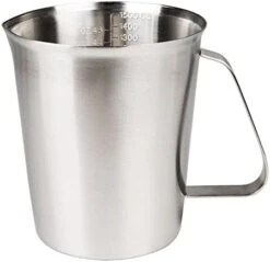 Measuring Cup, Stainless Steel Measuring Cup (16 Ounce/ 0.5 Liter- 2 Cup), Milk Frothing Pitcher, Steaming Pitcher, Milk Frothing Cup Jug With Marking With Handle For Espresso Machines, Latte Art -KitchenAid Shop 41urgspKlQL. AC