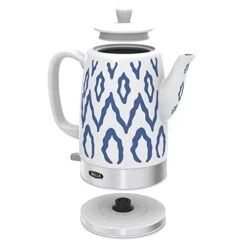 Bella 1.5L Electric Ceramic Kettle - Blue Aztec