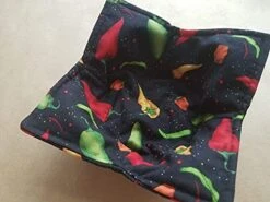 Chili Pepper Microwave Bowl Cozy Southwestern Reversible Microwaveable Potholder Hot Pepper Handmade Bowl Buddy Kitchen Linens Baker Chef Teacher Gifts Spicy Food Lover Gift Under 10 -KitchenAid Shop 41v5WzmdEeL