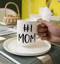 Great Mothers Day Gifts For Mom From Daughter Son, Best Mom Mug, Mom Coffee Mug, 11 Oz, 1 Mom Letter Printed Novelty Coffee Mugs Birthday Gifts For Mom, Mother's Day Gifts For Mom -KitchenAid Shop 41v7gDW2mxL