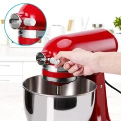 Attachment Knob Thumb Screw For Kitchenaid Stand Mixers, Hub Screw Accessory Replacement X 2Pcs, Silver