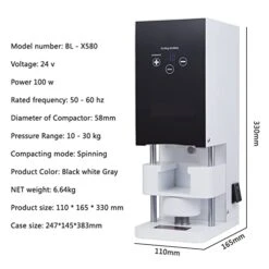 ENEMO 58MM Coffee Tamper Automatic Flat Press Powder Press For Espresso Compatible With Barista (Color : White, Size : AU) -KitchenAid Shop 41vYY3XLtXL