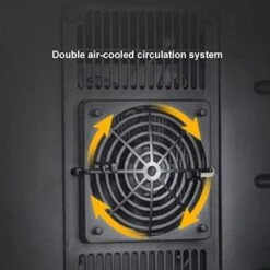 ADOORO Storage Fridge Thermostatic Electronic Wine Storage Cabinet 12 Bottles Mini Drink Wine Cooler Fridge For Home Bar Office -KitchenAid Shop 41veAkeqELL