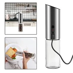 UGPLM 2X Salt Mill USB Rechargeable Adjustable Coarseness -KitchenAid Shop 41vlViD58JL