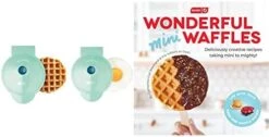 Dash Mini Maker Waffle Maker + Griddle, 2-Pack Griddle + Waffle Iron - Aqua -KitchenAid Shop 41vrDBOMjcL. AC