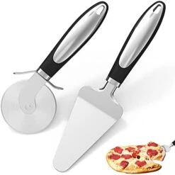Nylon Knife, 2-Piece Plastic Kitchen Knife For Real Cooking And Cutting Pizza, Cakes, Bread, Fruits, Veggies Durable Nylon Kitchen Knife For Kids -KitchenAid Shop 41w0ya0DSfL. AC