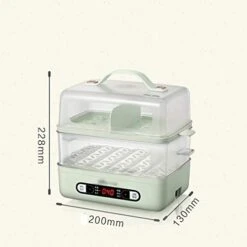 GENERIC XWWDP Electric Food Steamers Steam Cooker Seafood Pastry Egg Steamer Household Double-layer Timing Kitchen Cooking Breakfast Machine -KitchenAid Shop 41w3Rl23AJL