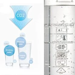 Flavored Water Soda Carbonated Siphon Soda Maker Beverage Machine Portable Bar Tools White -KitchenAid Shop 41w6yhItxvL