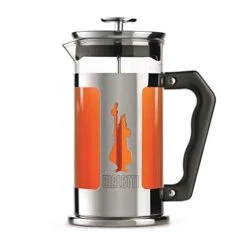 Bialetti French Press Coffee Maker, 3 Cup, Preziosa Stainless Steel -KitchenAid Shop 41w7F7AzdNL