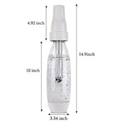 Arbonating Bottles Hand-held Soda Maker Portable 1000ml Carbonated Fizzy Drink DIY Bubble Making Juices Lemonades -KitchenAid Shop 41wLZRHEt3L