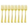100 Mini Gold Forks 3.75" Tiny Plastic Forks Small Fork, Dessert Fork Or Cocktail Fork Disposable Plastic Forks Mini Taster Forks Or Tasting Forks Pickle Fork Appetizer Forks Gold Plastic Forks -KitchenAid Shop 41wXaiH06jL