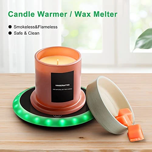 Coffee Mug Warmer Cup Warmer: Electric Canlde Warmer Plate Smart Mug Warmer For Desk Auto Shut Off Beverage Warmer Constant Temperature Home Office Use For Milk Tea Cocoa Hot Chocolate Water 4 Coffee Mug Warmer Cup Warmer: Electric Canlde Warmer Plate Smart Mug Warmer For Desk Auto Shut Off Beverage Warmer Constant Temperature Home Office Use For Milk Tea Cocoa Hot Chocolate Water - Image 2