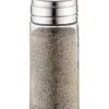 5167 Glass Spice Jar With Stainless Steel Shaker Lid, 6 Ounce, Clear Container For Seasonings