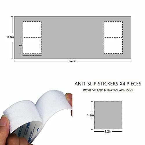 NC Anti-Slip Microwave Oven Dust Cover Microwave Dustproof Cover Decorative Kitchen Appliance Cover With Storage Bags 11.8×36.6 Inch. (Gray) 6 NC Anti-Slip Microwave Oven Dust Cover Microwave Dustproof Cover Decorative Kitchen Appliance Cover With Storage Bags 11.8×36.6 Inch. (Gray) - Image 4