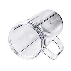 22oz Blender Cups Replacement For Magic Bullet, With Flip Top To-Go Lid And Handle - Compatible With 250w Magic Bullet Mb 1001 Mb 1001b Mbr-1701 Mbr-1702 Mbr-1101 Blender Juicer Mixer Mug - 2 Pack -KitchenAid Shop 41wk6zsyebL