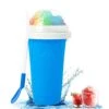 Slushie Maker Cup Squeeze Slushy - Magic Quick Frozen Smoothies Cups-Double Layer Silica Frappes Cup -Summer Cooler Homemade Milk Shake Ice Cream Maker Machine For Teens Adult And Family