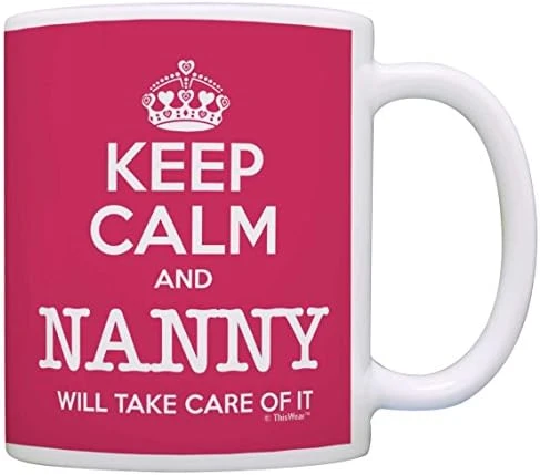 Nanny Mother's Day Gift Keep Calm Nanny Will Take Care Of It Gift Coffee Mug Tea Cup Paisley 14 Nanny Mother's Day Gift Keep Calm Nanny Will Take Care Of It Gift Coffee Mug Tea Cup Paisley - Image 12