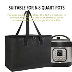 Crockpot Carrier Bag Insulated Oval Cooler Slow Cooker Travel Insulated Bags Board Compatible With Hamilton Beach 6-8 Quart Oval Slow Cooker, Slow Cooker Carrier, Keeps Ice 40 Can Collapsible Coolers 18 Crockpot Carrier Bag Insulated Oval Cooler Slow Cooker Travel Insulated Bags Board Compatible With Hamilton Beach 6-8 Quart Oval Slow Cooker, Slow Cooker Carrier, Keeps Ice 40 Can Collapsible Coolers -KitchenAid Shop 41wtfHOtYSL