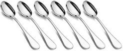12-Piece Flatware Sets Dinner Knife Fork Spoon 3-Piece Place Setting Service For 4 Person Stainless Steel Mirror Polishing -KitchenAid Shop 41wuARB8cSL. AC