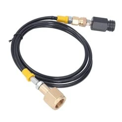 Kadimendium Soda Refill Adapter CO2 Cylinder Cartridge Fill Tank Connector Household Soda Bottle With 60in Hose CGA320 For Filling Tank(#2) -KitchenAid Shop 41xDkzcMFJL