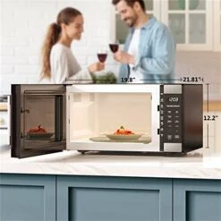 1.6 Cubic Feet 1100W Countertop Sensor Microwave Ideal For Home Kitchen Cooking Food Warming, Stainless Steel -KitchenAid Shop 41xIJhMWZsL