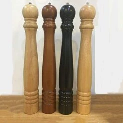Giant Wood Pepper Mill Hotel Salt Pepper Mill Large 20" Super Big Oak Wooden Salt And Pepper Stainless Steel Core Manual Pepper Grinder-Brown 14 Giant Wood Pepper Mill Hotel Salt Pepper Mill Large 20" Super Big Oak Wooden Salt And Pepper Stainless Steel Core Manual Pepper Grinder-Brown -KitchenAid Shop 41xJRA5L5ML