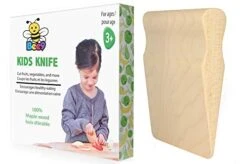 Maple Wood Kids Knife, Kitchen Tool For Toddler And Kids Cooking. Toddler Knife / Montessori Kitchen.