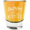 Funny Cat Shot Glass, Cat Lover Gifts For Women Or Men, Cat Themed Gifts For Cat Mom Or Cat Dad, Kitty Gifts For Cat Owners, 1.75 Ounce White -KitchenAid Shop 41xOsziSztL