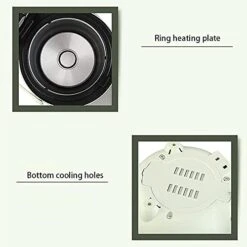 Multifunctional Rice Cooker, Small Automatic Household Pressure Cooker, Brushed Stainless Steel Slow Cooker, Cooker With Reserved Heat Preservation Function -KitchenAid Shop 41xQQlu9ZwL