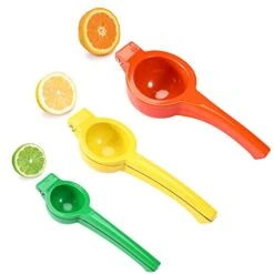 Manual Juicer Lemon Lime Juicer, Metal Juicer Citrus Squeezer, Professional Manual Juicer Kitchen Tool (Orange) -KitchenAid Shop 41xXKLgIXXS