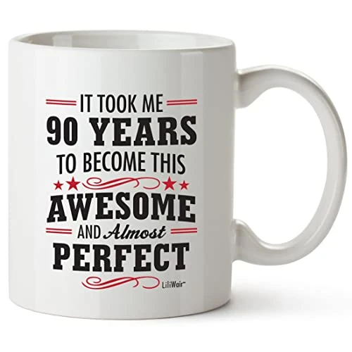 90th Birthday Gifts For Women Ninety Years Old Men Mugs Happy Funny 90 Mens Womens Womans Wives Female Man Best Friend 1933 Mug Male Unique Ideas 33 Woman Wife Gag Dad Girls Guys Good Husband 3 90th Birthday Gifts For Women Ninety Years Old Men Mugs Happy Funny 90 Mens Womens Womans Wives Female Man Best Friend 1933 Mug Male Unique Ideas 33 Woman Wife Gag Dad Girls Guys Good Husband